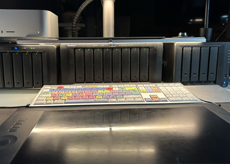 170 GB.Synology NAS-System